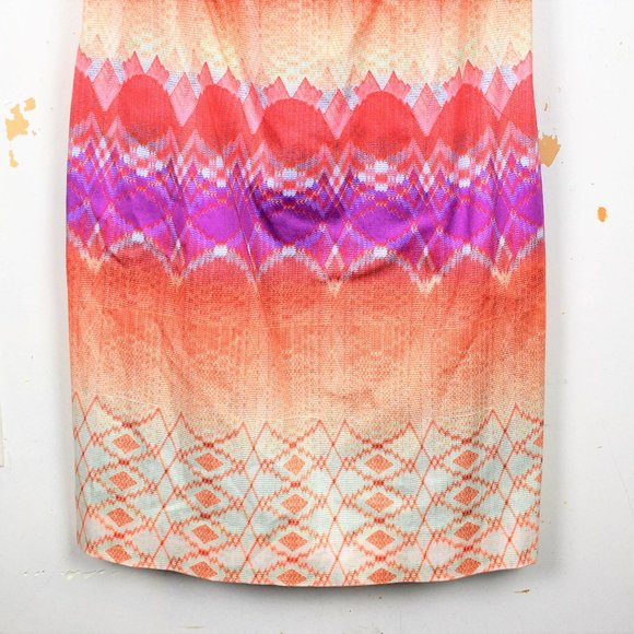 Etcetera Colorburst Sleeveless Dress Womens Size 2 - Picture 3 of 8